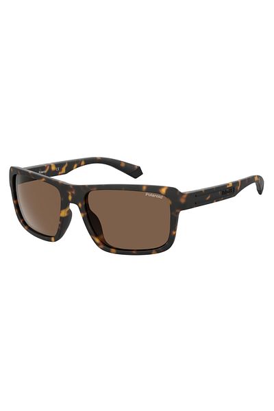 Polaroid Polarized Sunglasses Women Polaroid PLD 2158/S HGC/SP, Plastic, Havana, 58 mm