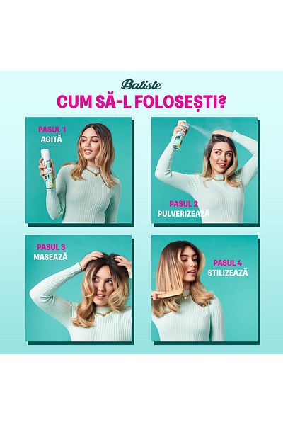 Batiste Șampon uscat Batiste Blush, 200 ml