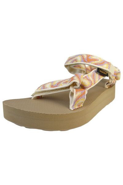 TEVA Damen Trekking Sandalen Sandalen Midform Universal 1090969 Grau Ncc Neon Fade Coconut Polyester Mit