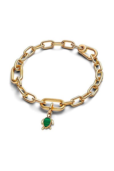 Pandora Yeşil Kaplumbağa Mini Sallantılı Charm