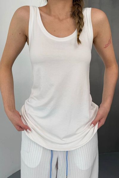 bb butik basic Πολυτελές ποιοτικό ύφασμα Modal Casual Μονό Lx2811
