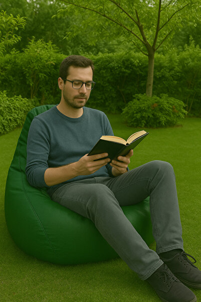 Pufumo Deri Armut Koltuk Yeşil