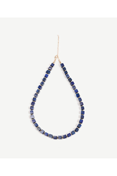 Yargıcı Kare Formlu Lapis Kolye