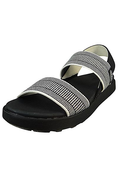 Keen Damen Trekking Sandalen Sandalen Wanderschuhe Elle Backstrap 1030142 Grau Black/Star White Textil/S