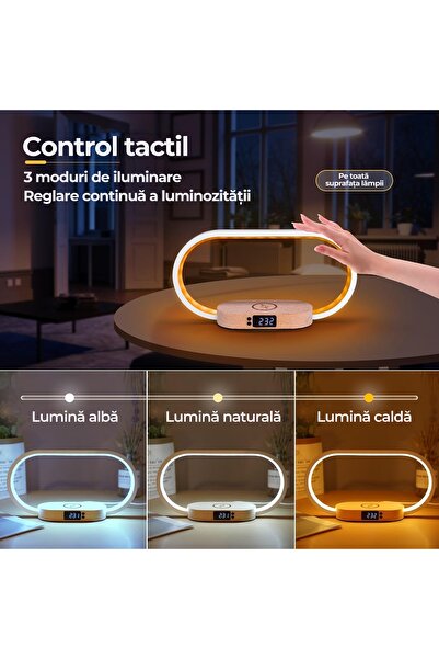 Echo Soul Echo Soul®️ desk and table lamp, multifunctional, wireless and USB charging