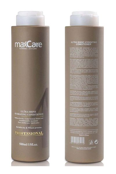 Maxcare Keratin Conditioner 500ml – Moisturizing Formula with Soy & Wheat Proteins