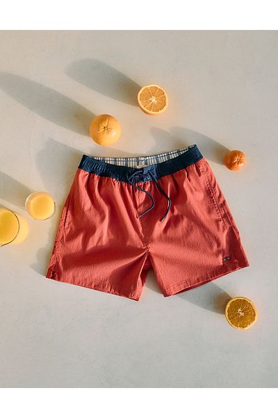 Ziddy Swim Shorts for Baby Boys 'You & Me', Red