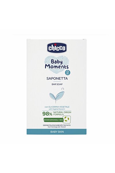 Chicco Chicco Baby Moments Bar Soap for Baby Skin 0m+ 100gr