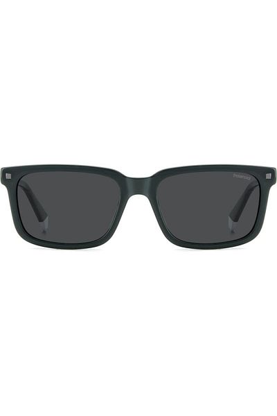 Polaroid Polarized Sunglasses Men Pld 4174/s/x 1ed/m9, Plastic, Green, 55 Mm