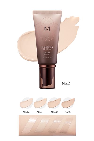 Missha Bb Cream with Herbal Ingredients m Choboyang Bb Cream with Intensive Coverage Spf/Pa++ 50ml No.21