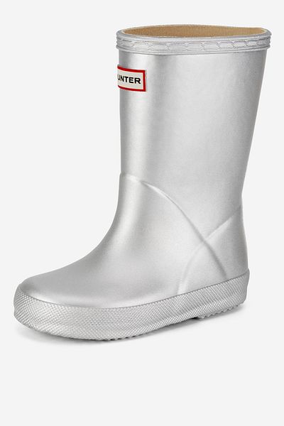 Hunter girl wellies 2230070287409 Silver-colored