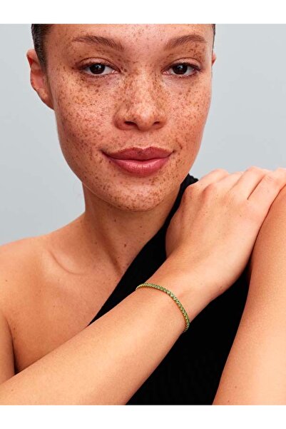 Pandora Işıltılı Yeşil Tenis Bilekliği