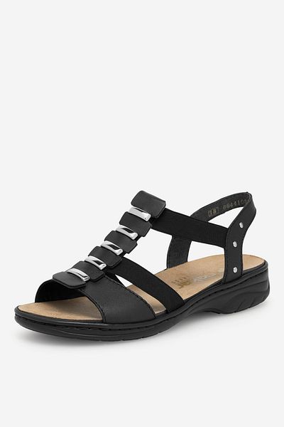 Rieker woman sandal 2230056147093 Black