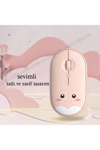 Studz Kablosuz Wireless Sessiz Mouse 1600 DPI 2.4 Ghz