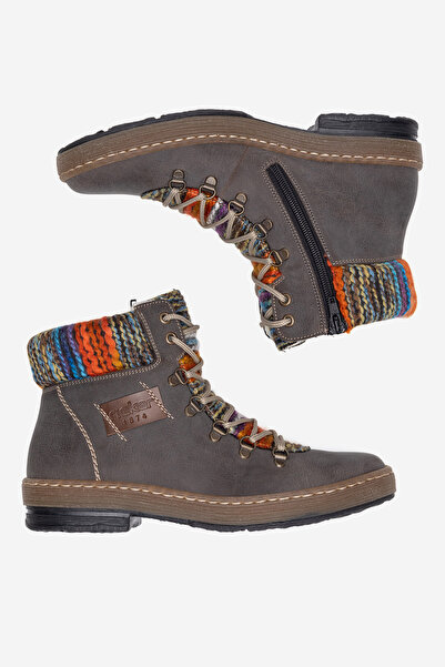 Rieker woman boot 2230068900273 Gray