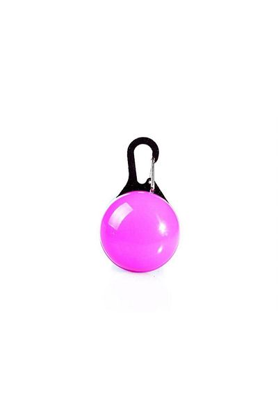 OEM LED collar light, for cats and dogs, pink