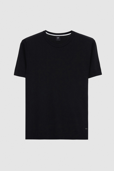 Tween Slim Fit Siyah %100 Pamuklu T-Shirt