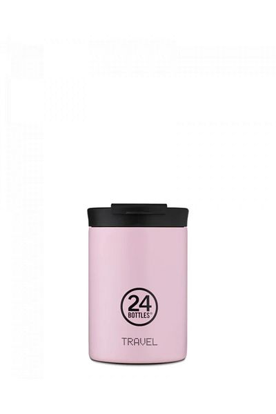24Bottles Travel Vacuum Insulated Cups - Candy Pink - 350ml