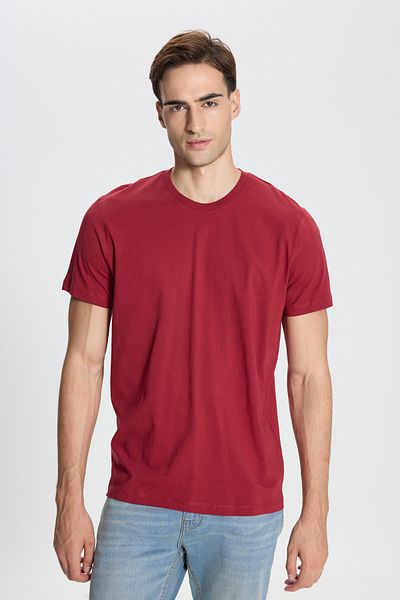 AC&Co / Altınyıldız Classics Slim Fit Crew Neck Πακέτο με 4 Basic T-Shirts