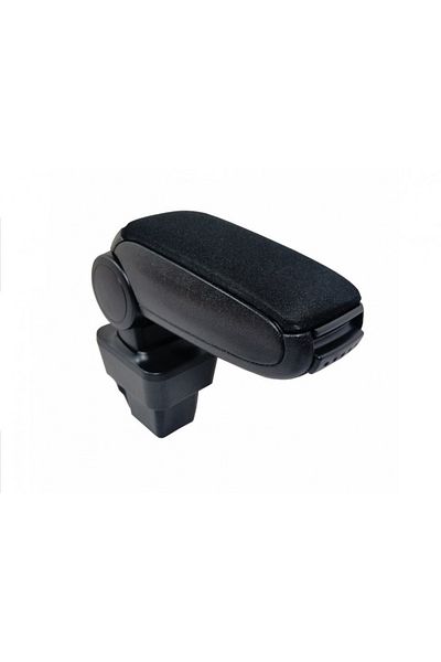 CED AUTO TRADE Car armrest Opel Astra H 2004-2010, black, textile material