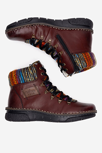 Rieker woman boot 2230068898662 Orange