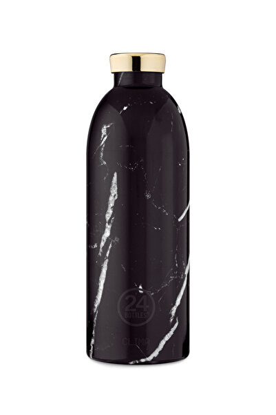 24Bottles مطارة حافظة للحرارة والبرودة - كليما - بلاك ماربل - ٨٥٠ مل