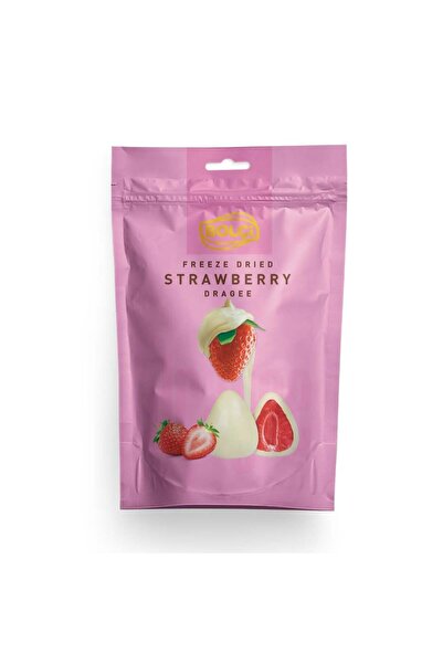 Bolçi Beyaz Çikolatalı Çilek Draje 80g