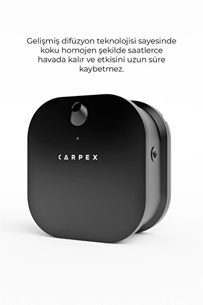 Carpex Micro Koku Makinesi Siyah + 50ml Dark Sapphire
