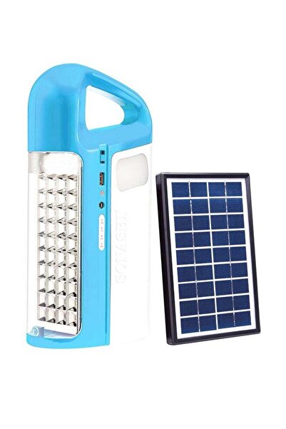 sonashi Rechargeable Emergency Lantern Bright LED with Solar Charge and Power Bank