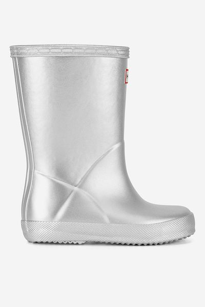 Hunter girl wellies 2230070287409 Silver-colored