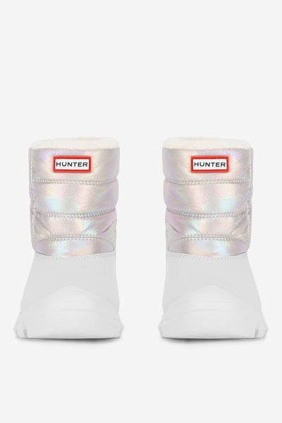 Hunter pantofi pentru fete 2230070287393 de culoare argintie