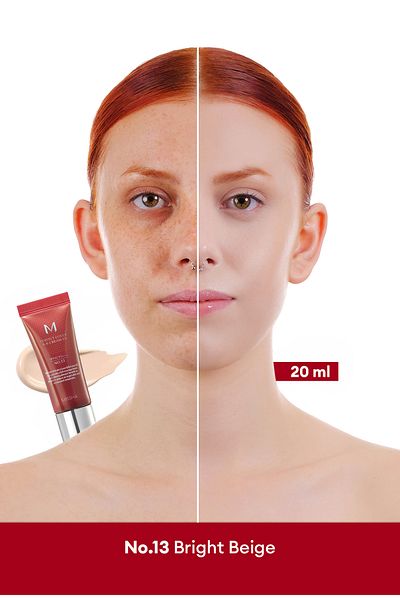 Missha كريم BB متعدد الوظائف M Perfect Cover Ex SPF42/PA+++ رقم 13 مع تغطية مثالية (20 مل)