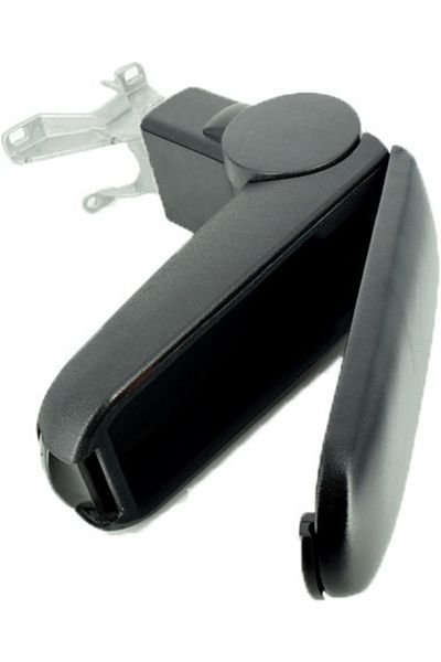CED AUTO TRADE Car armrest VW Bora 1998-2005, Black, Imitation leather