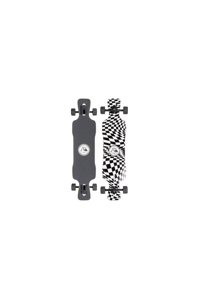 Quiksilver Check Mate Unisex Beyaz Skateboard Longboard UNISEX SKATEBOARD (LO...