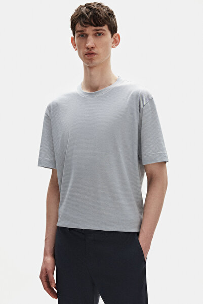 Tween Relaxed Fit Mavi %100 Pamuklu T-Shirt