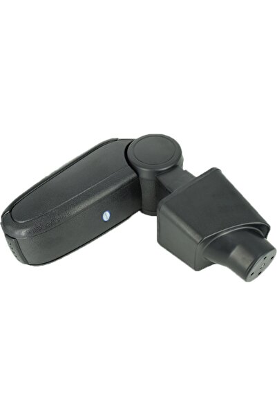 CED AUTO TRADE Car armrest compatible with Dacia Logan II 2012-2016 Imitation leather Black