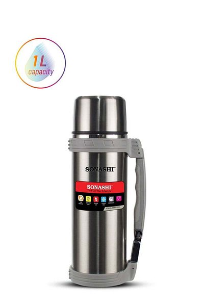 sonashi 1L Vacuum Flask for Hot And Cold Beverages