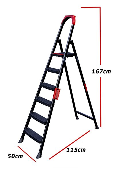 ERTEKPA Anka Plus 5+1 Basamaklı Metal Merdiven