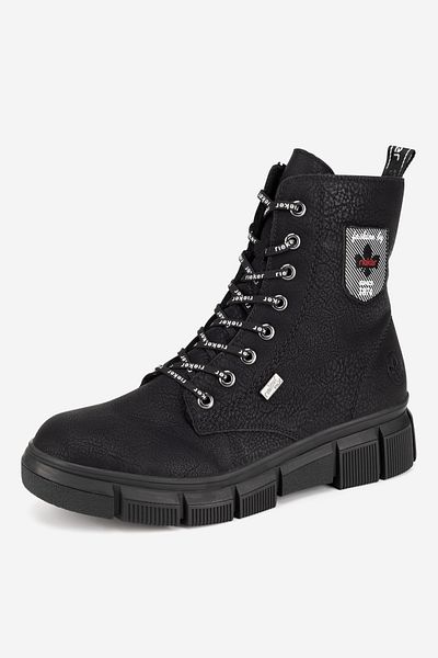 Rieker cizmă de damă 2230068901973 Negru