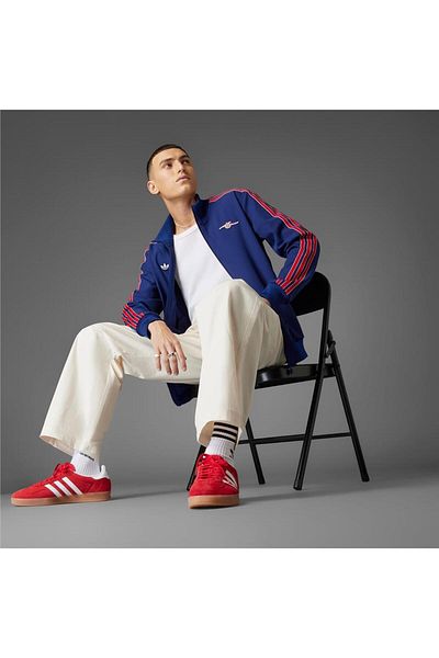 adidas Men's Blue Jacket Afc Icon Tt Jf0544
