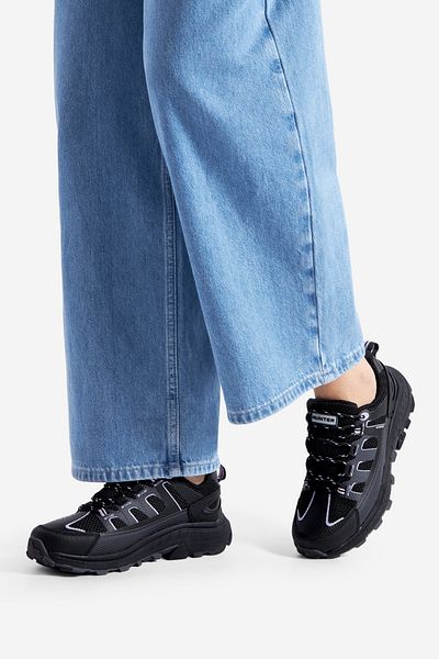Hunter woman hiking shoes 5903419654923 Black