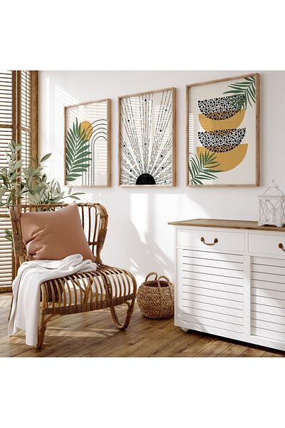Dekorsiahome 3 Pcs Wood Frame Living Room Salon Kitchen Table Set Set3285