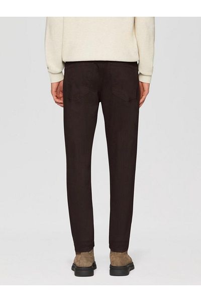 s.Oliver Men's Pants, Mauro Mid-rise, Regular Fit, Straight Leg, , Brown