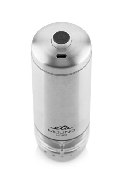 ETA Electric salt and pepper grinder Molino Uno 2928 90000, 3.7 V Li-ion battery, Stainless steel