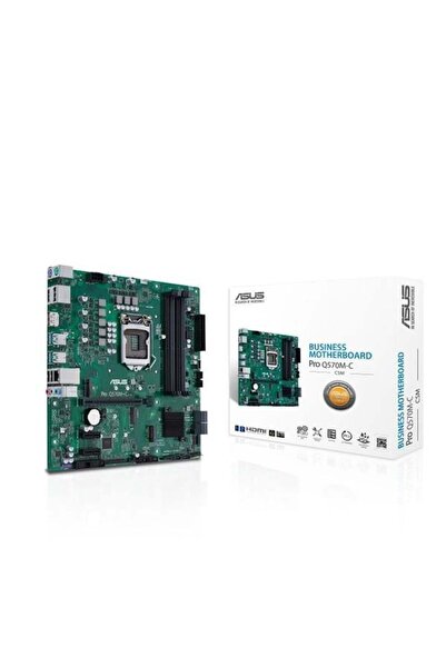 ASUS Placă de bază ASUS PRO Q570M-C/CSM /Q570/DDR4/SATA3/M.2/USB3.1/PCIe4.0/s...