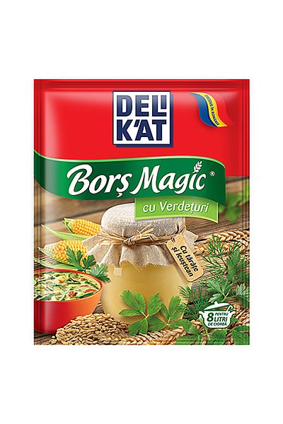 delikato Bors Magic Greens 5 x 65 g, Delikat