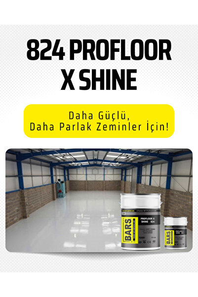 BARS Hibrit Reçineli Çift Bileşenli Parlak Son Kat Genel Boya