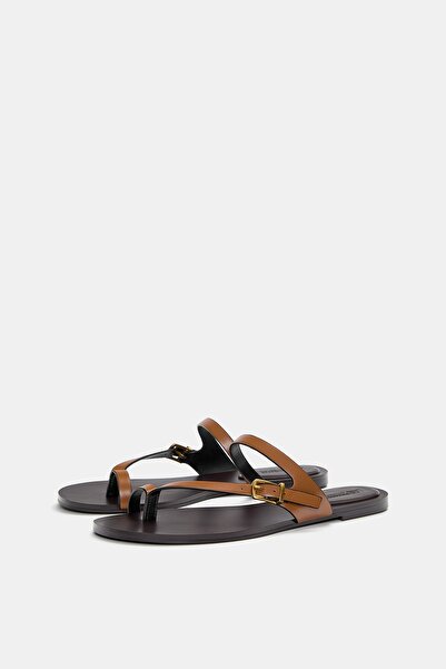 Pull & Bear Strappt flat sandals