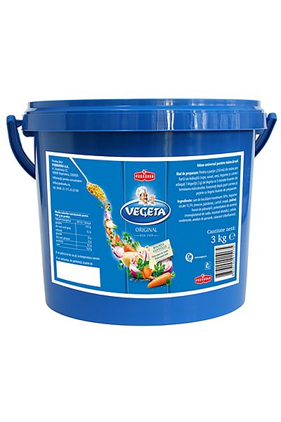 Vegeta Vegetable Flavor Cooking Base 3 Kg, Vegeta Professional