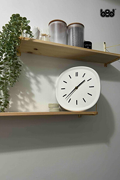 b8d Dekoratif Tasarımlı Renkli 26 Cm Duvar Saati